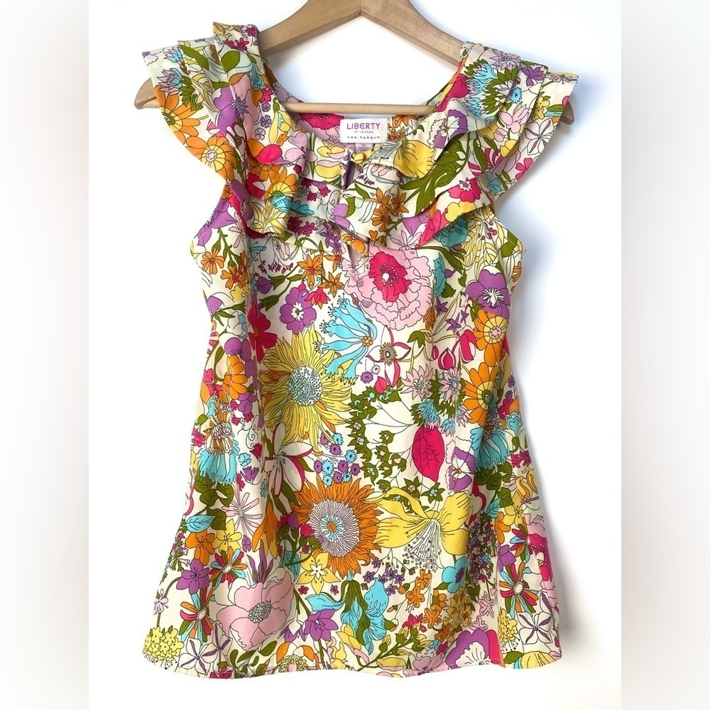 Liberty of London for‎ Target blouse keyhole front